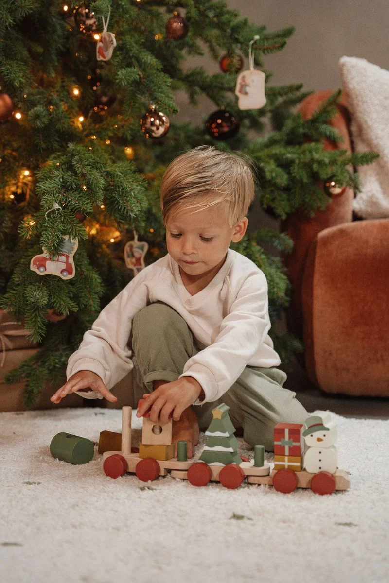 Tren apilable Navidad · Little Dutch