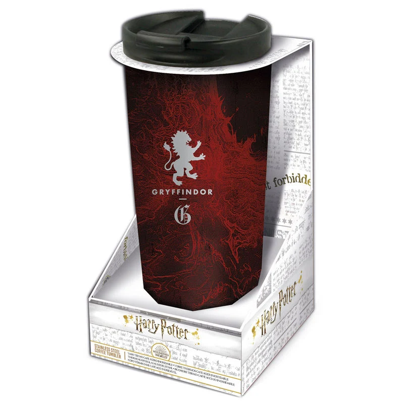 Botella Termo Acero Inoxidable Gryffindor - Harry Potter 425ml