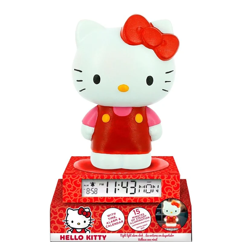 Despertador Hello Kitty con Lámpara