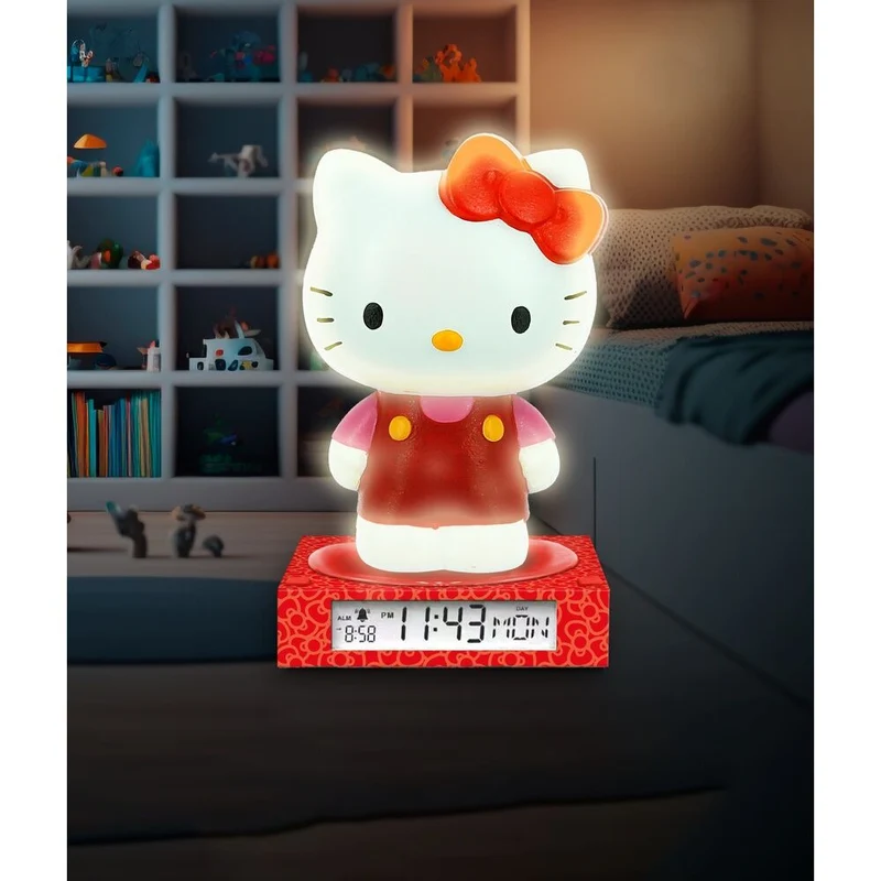 Despertador Hello Kitty con Lámpara