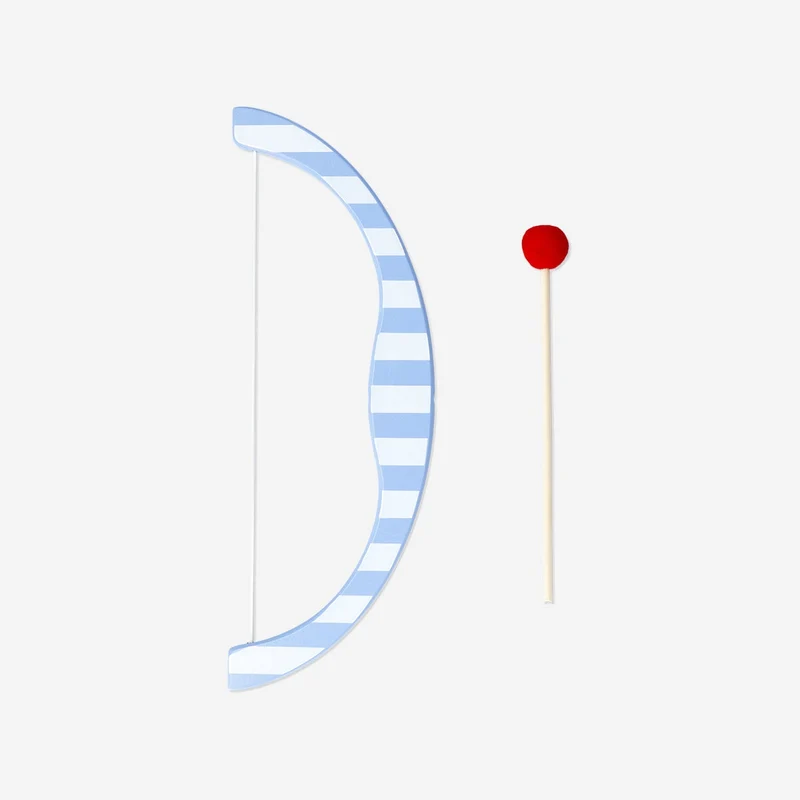 Wooden bow and arrow