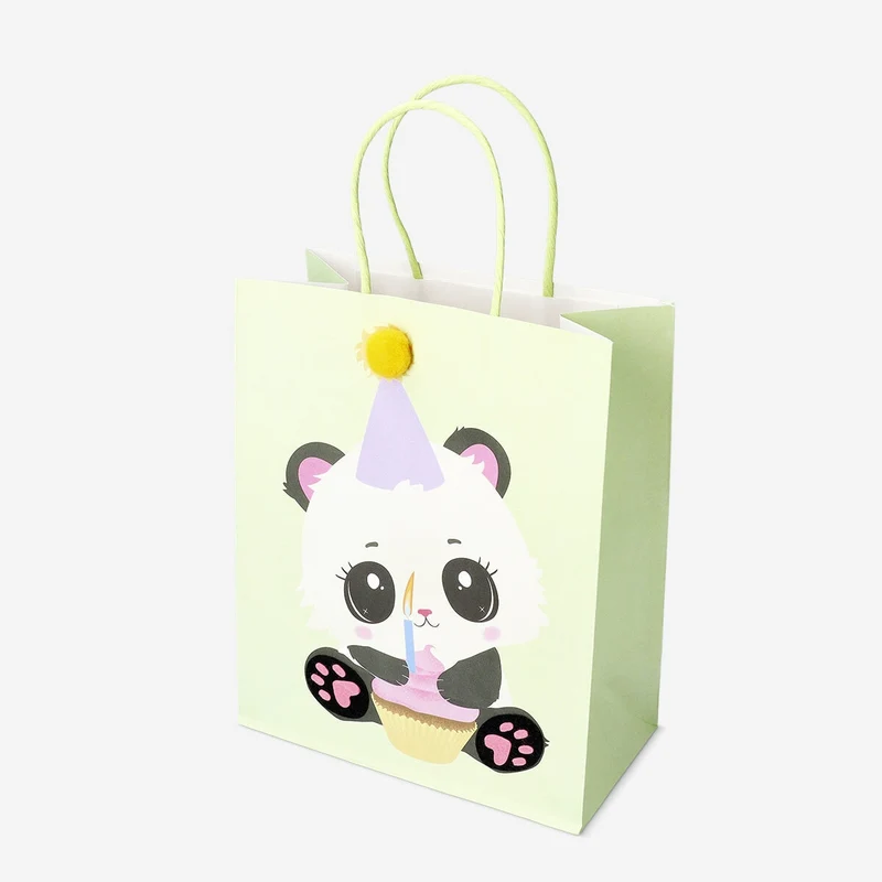 Birthday panda gift bag