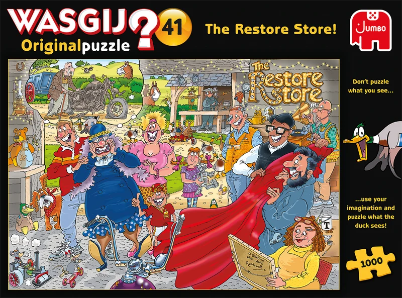 Wasgij Original 41 - The Restore Store! (1000 pieces)
