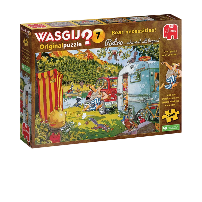 Wasgij Retro Original 7 - Bear Necessities! (1000 pieces)