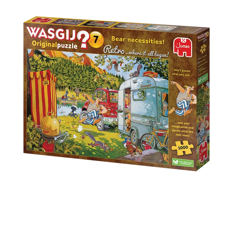 Wasgij Retro Original 7 - Bear Necessities! (1000 pieces)