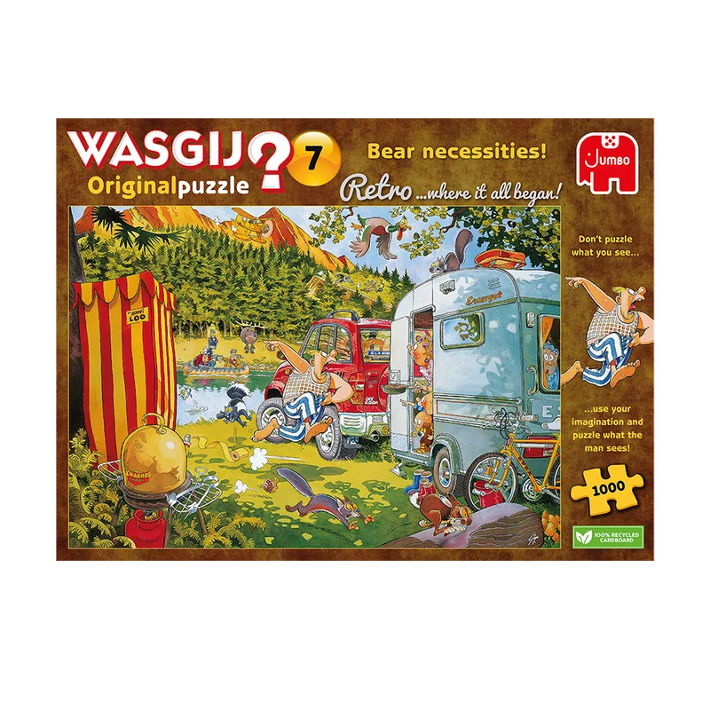 Wasgij Retro Original 7 - Bear Necessities! (1000 pieces)