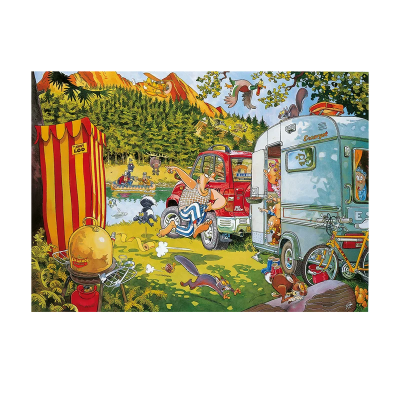 Wasgij Retro Original 7 - Bear Necessities! (1000 pieces)