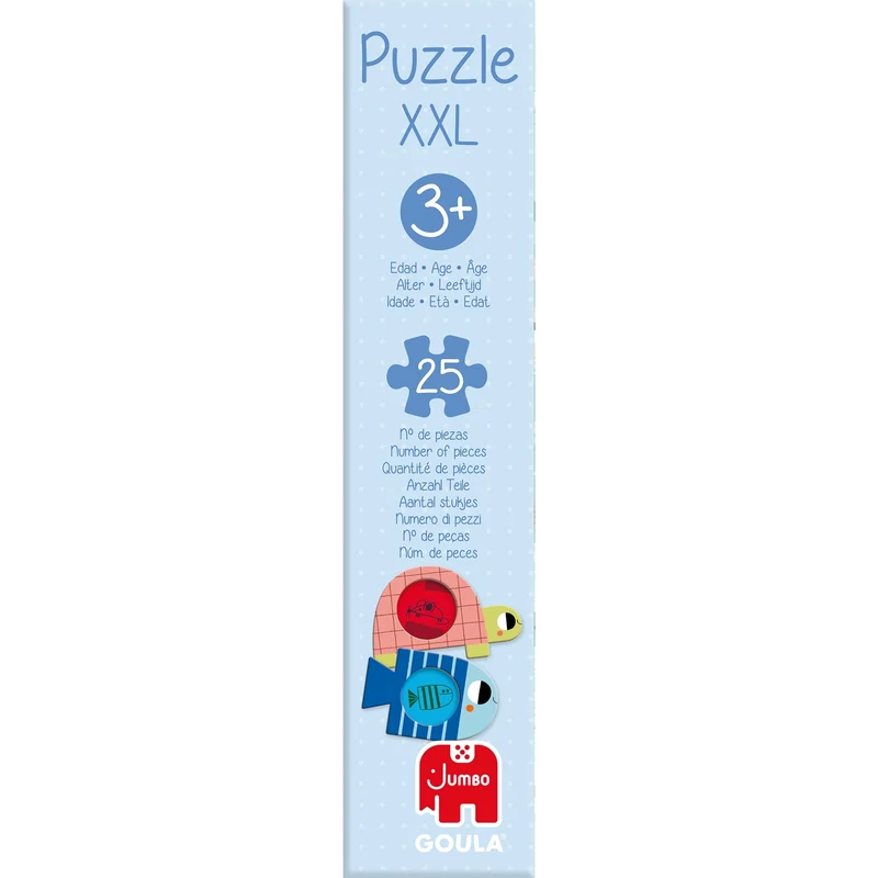 Goula - Puzzle XXL Discover Animals