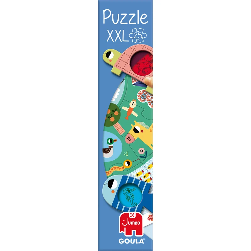 Goula - Puzzle XXL Discover Animals