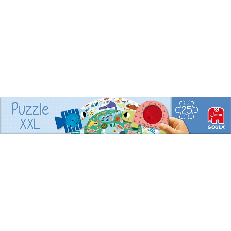 Goula - Puzzle XXL Discover Animals