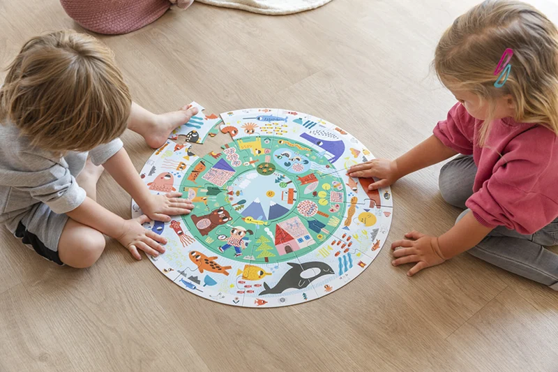 Goula - Puzzle XXL Discover Animals