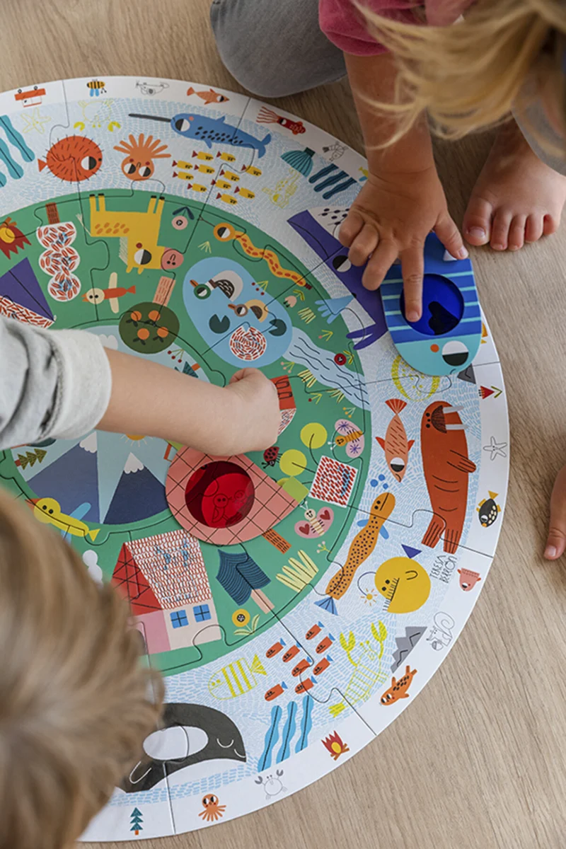Goula - Puzzle XXL Discover Animals