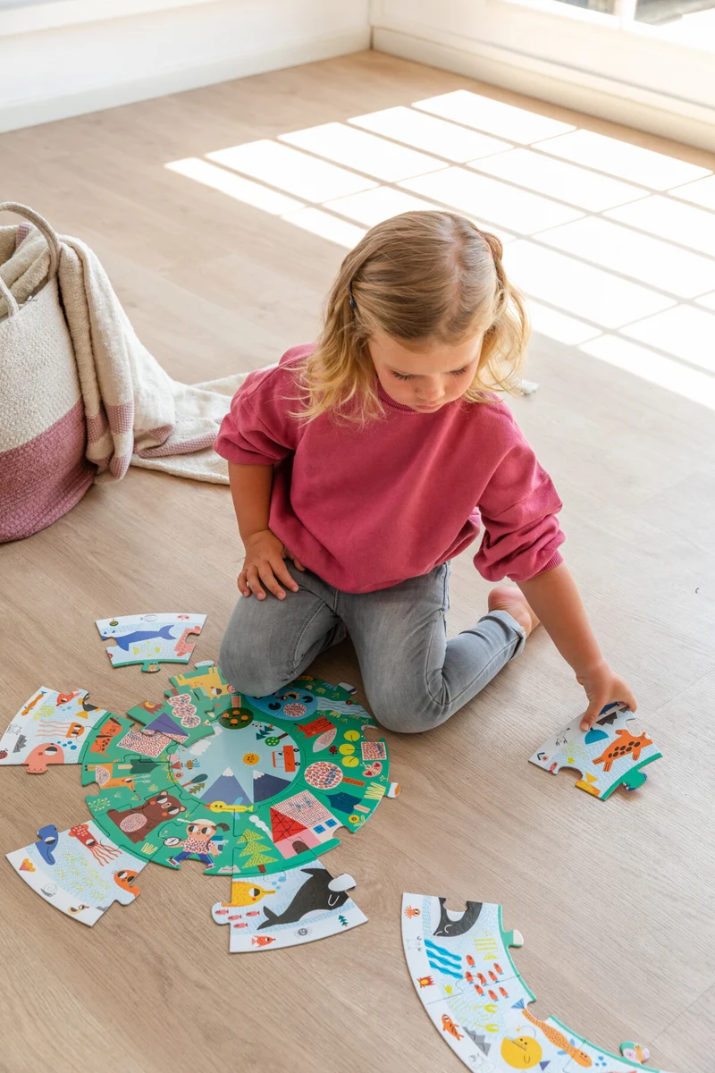 Goula - Puzzle XXL Discover Animals