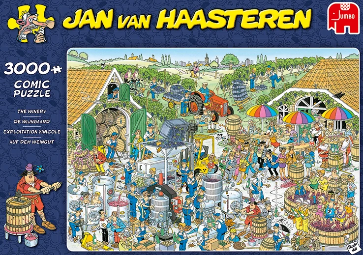 Jan van Haasteren - The Winery (3000 pieces)