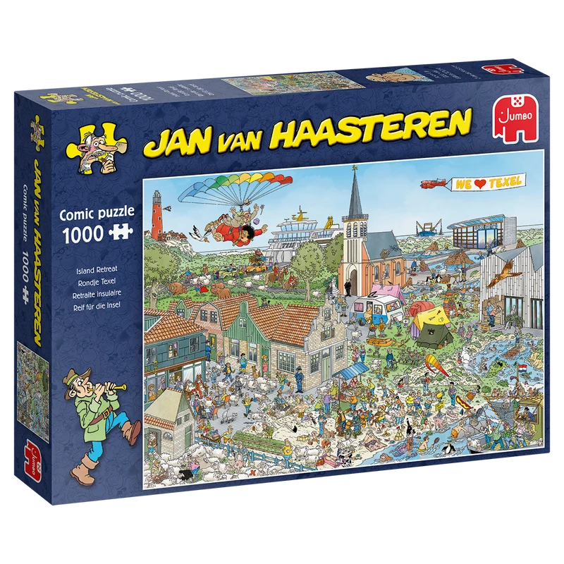 Jan van Haasteren - Island Retreat (1000 pieces)