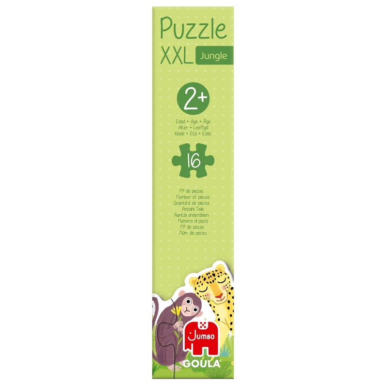 Goula - Puzzle XXL Jungle From Small To Large