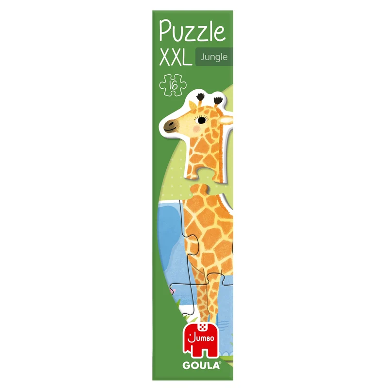 Goula - Puzzle XXL Jungle From Small To Large