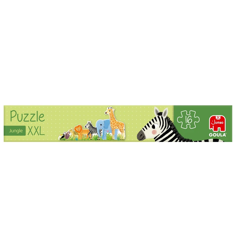 Goula - Puzzle XXL Jungle From Small To Large