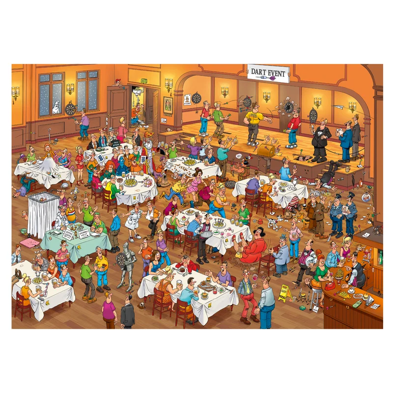 Jan van Haasteren - Darts (1000 pieces)