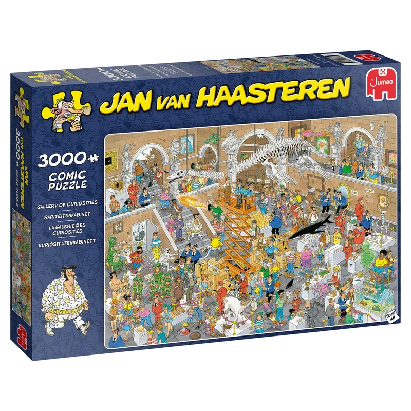 Jan van Haasteren - Gallery of Curiosities (3000 pieces)