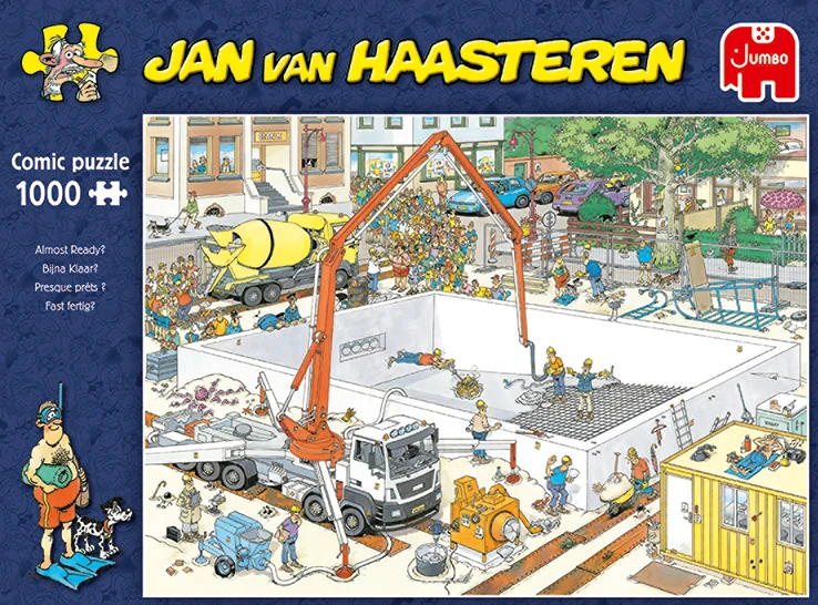 Jan van Haasteren - Almost Ready? (1000 pieces)