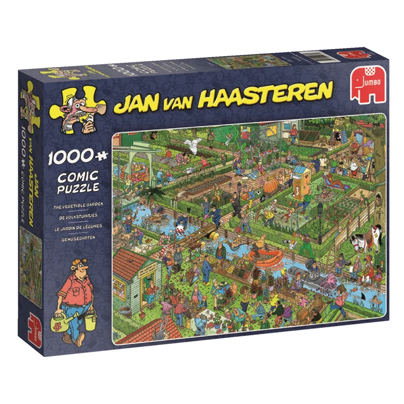 Jan van Haasteren - The Vegetable Garden (1000 pieces)