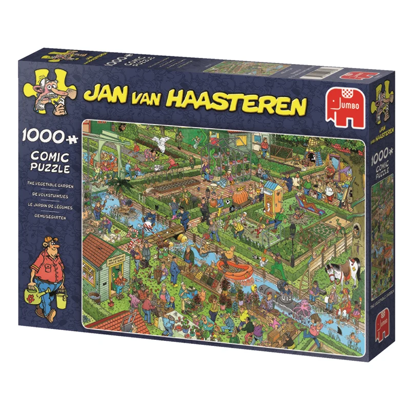 Jan van Haasteren - The Vegetable Garden (1000 pieces)