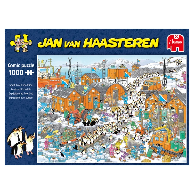 Jan van Haasteren - South Pole Expedition (1000 pieces)