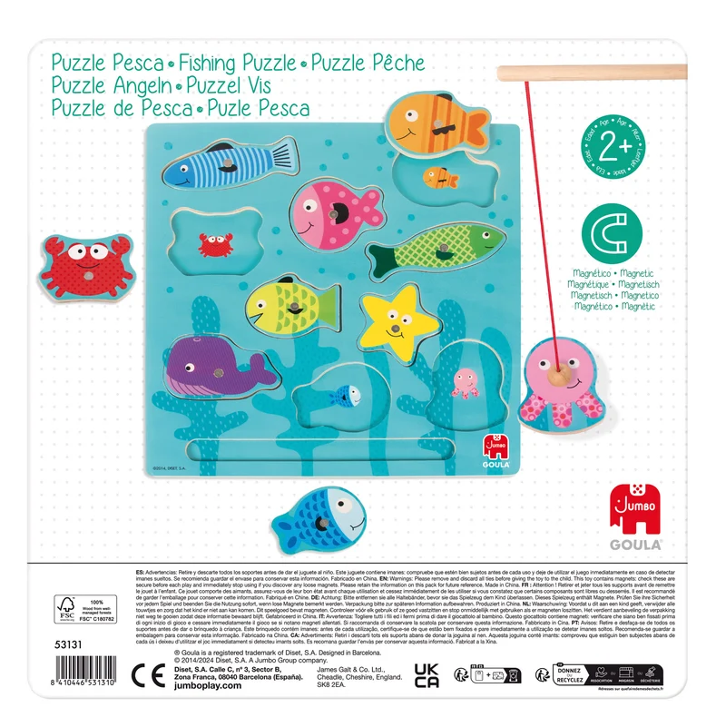 Goula - Magnetic Fishing Puzzle