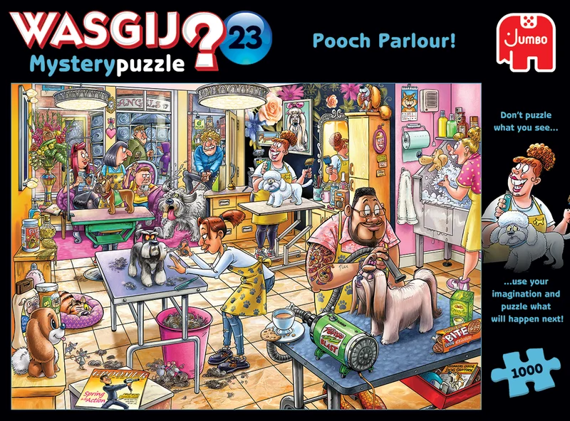 Wasgij Mystery 23 - Pooch Parlour! (1000 pieces)