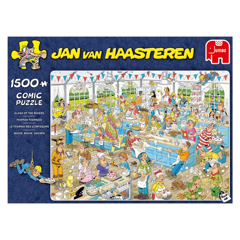 Jan van Haasteren - Clash of the Bakers (1500 pieces)