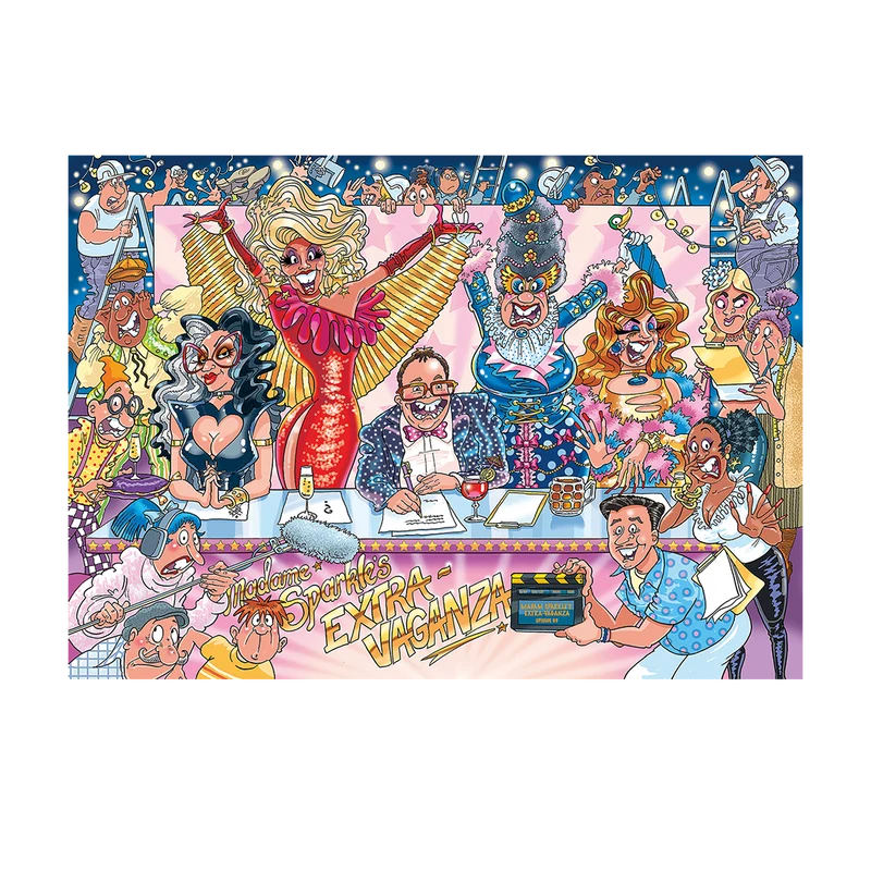 Wasgij Original 42 - Rule the Runway! (1000 pieces)