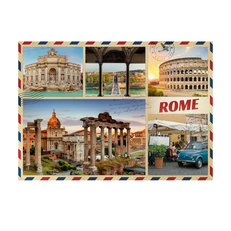 Premium Collection - Greetings from Rome (1000 pieces)