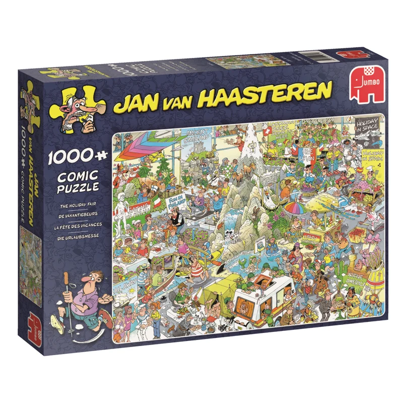 Jan van Haasteren - The Holiday Fair (1000 pieces)