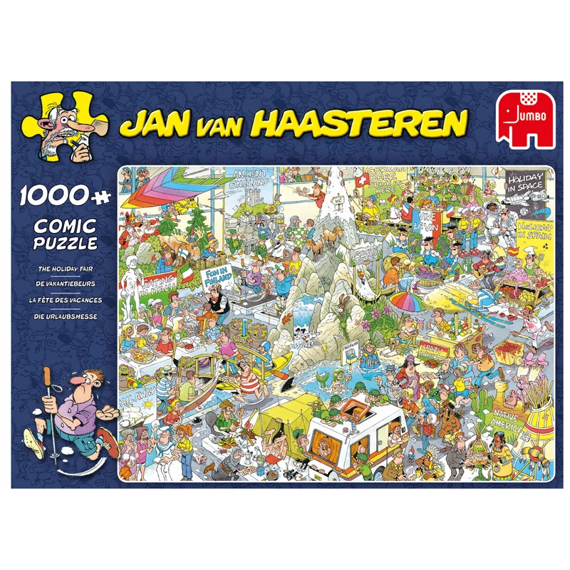 Jan van Haasteren - The Holiday Fair (1000 pieces)