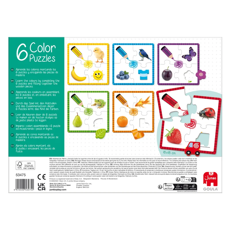 Goula - 6 Color Puzzles