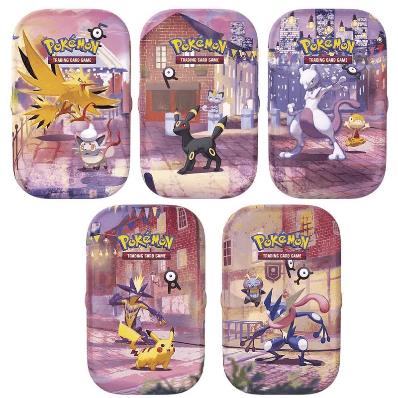 Pokémon TCG 30º Aniversario Mini Tin con 2 Sobres y Pegatinas +6 años