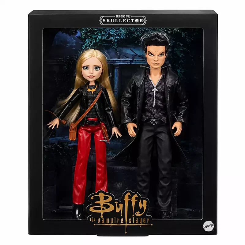 Monster High Skullector Buffy Cazavampiros y Angel Pack 2