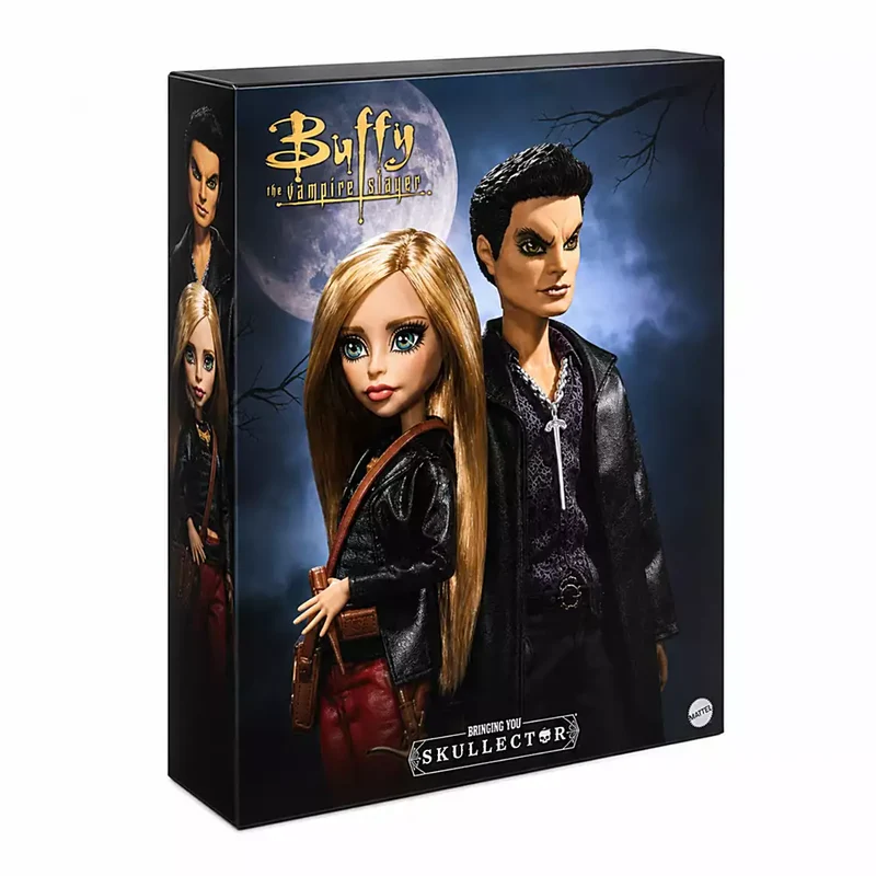 Monster High Skullector Buffy Cazavampiros y Angel Pack 2