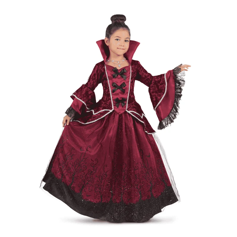 Disfraz de Reina vampira 5-6 años infantil