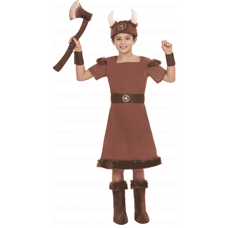 Disfraz de Vikingo odin 5-6 años infantil