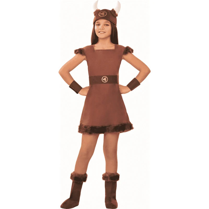 Disfraz de Vikinga odin 7-9 años infantil