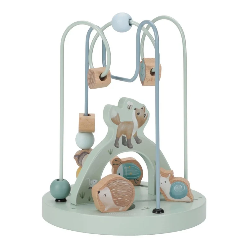 Laberinto espiral de cuentas Forest Friends · Little Dutch