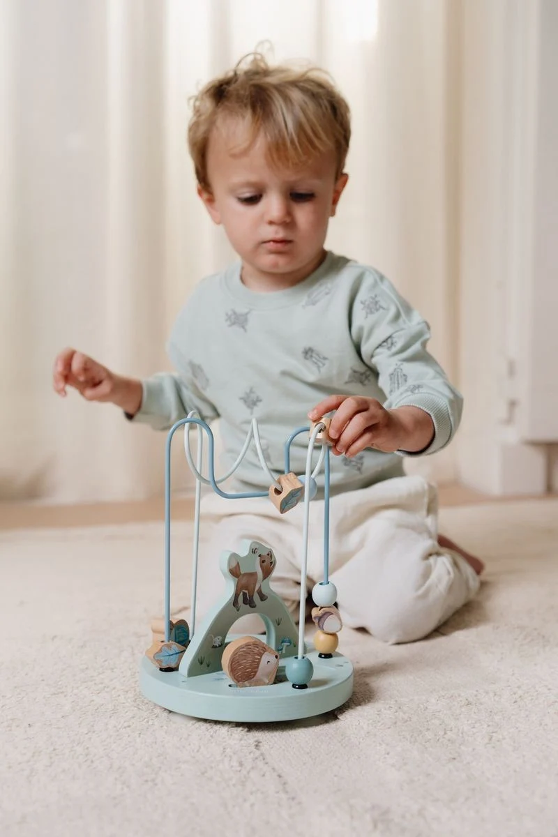 Laberinto espiral de cuentas Forest Friends · Little Dutch