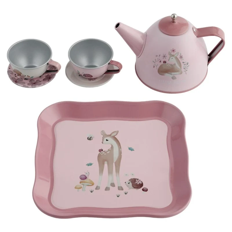 Maleta con Set de Té de Fairy Garden · Little Dutch