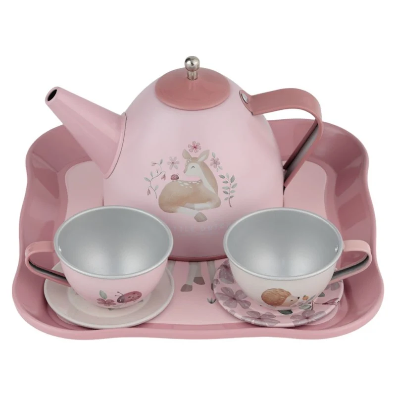 Maleta con Set de Té de Fairy Garden · Little Dutch