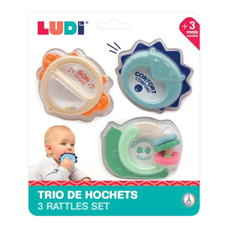 Trio sonajeros · Ludi