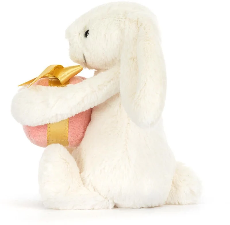 Bashful Bunny with Present · Jellycat