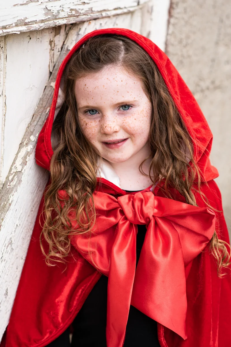 Capa Caperucita Roja 4-6 años · Great Pretenders