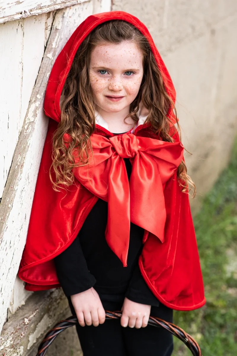 Capa Caperucita Roja 4-6 años · Great Pretenders